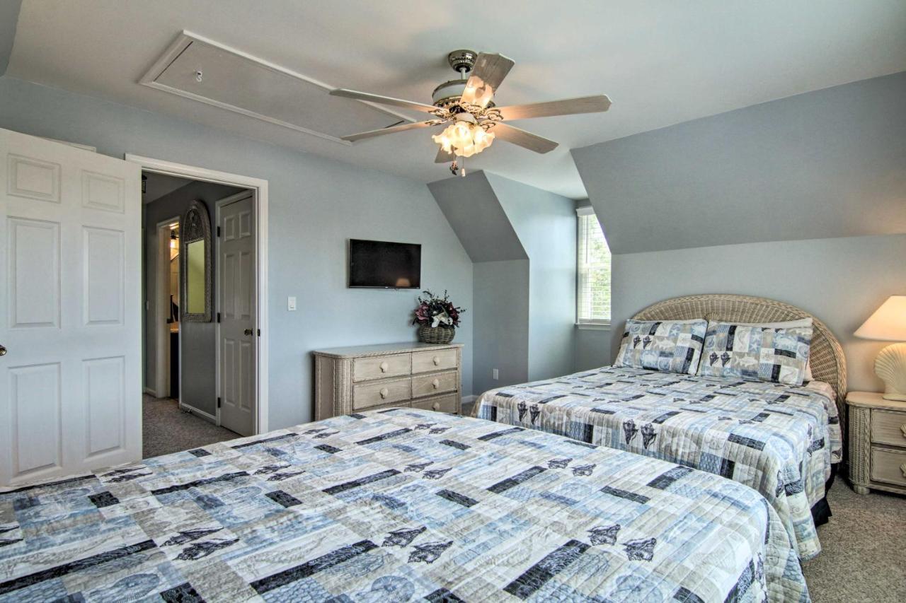 Canal-Front Ocean City Getaway With Deck And Dock! Ocean Pines Exterior foto